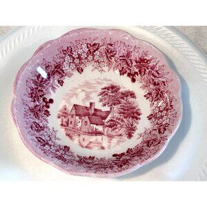 J G Meakin Willy Lott Fruit/Dessert Sauce Bowl Romantic England  Replacement 4